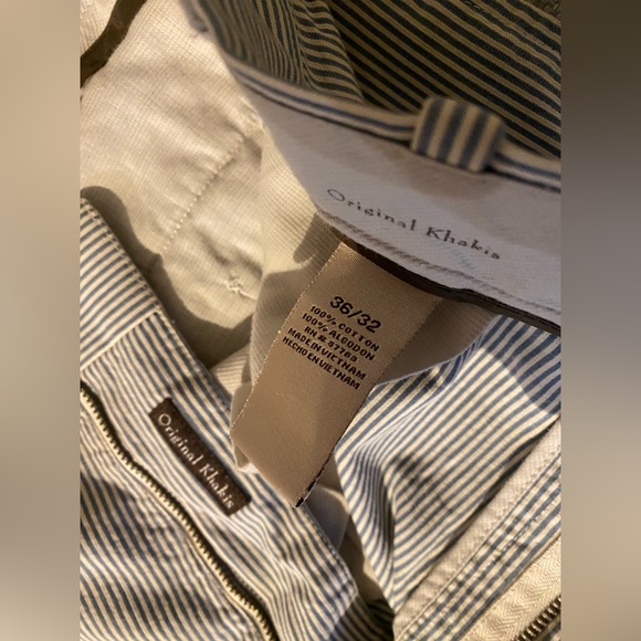 SAVANE khaki pants - Picture 3 of 4